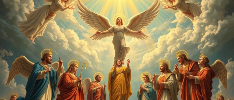 Святые и ангелы небесная иерархия
